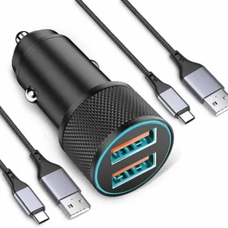 Cargador para coche con carga rápida 3.0